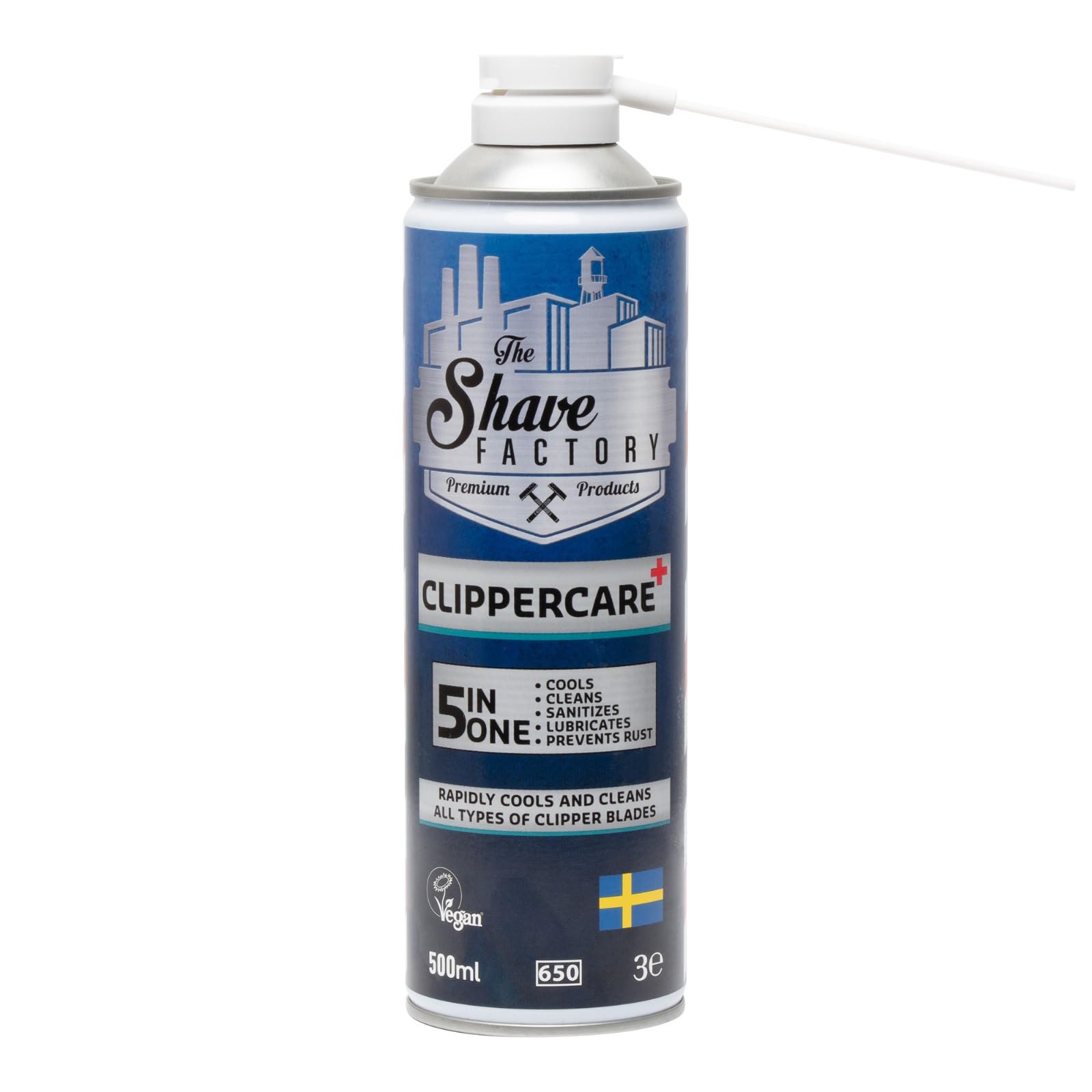 THE SHAVE FACTORY Clippercare – 5-in-1 Spray