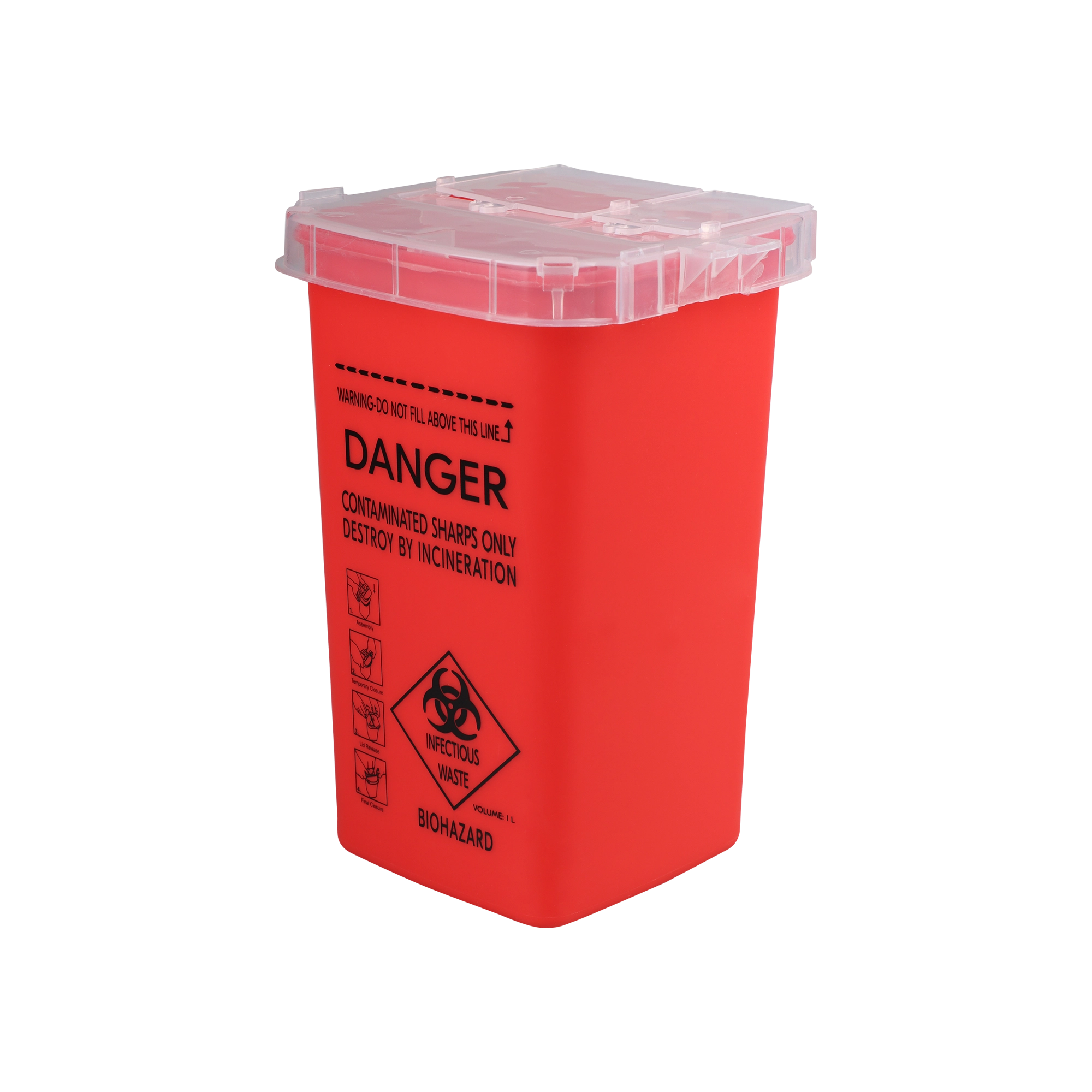 JRL Blade Disposal Box (red)